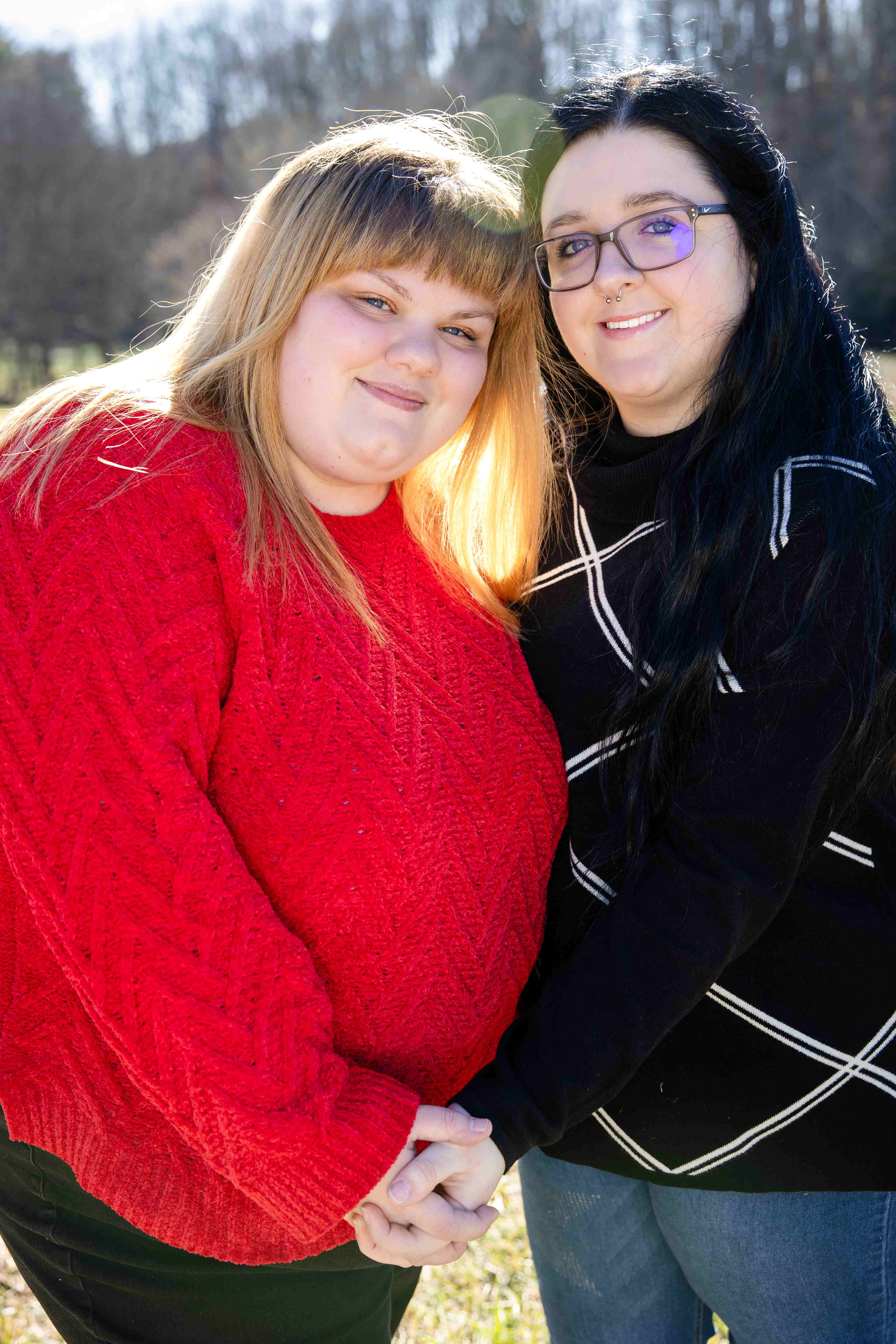 Chris's two daughters